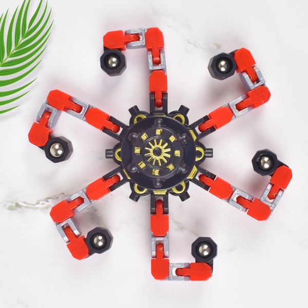 Pack of 03 - Transformable Fingertip Anxiety Stress Relief Toy