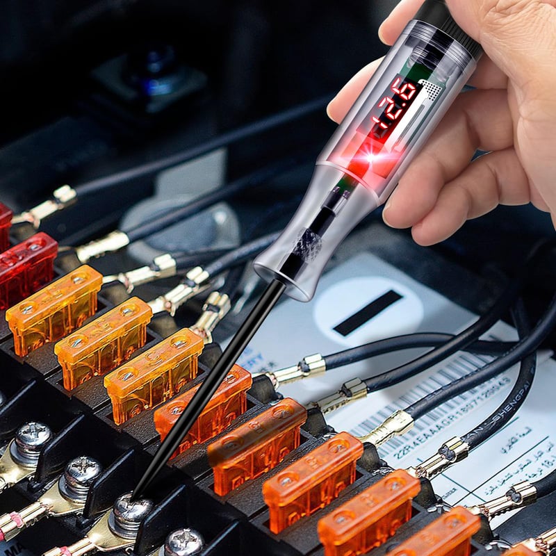 Pack Of 02 - Heavy Duty 5-90V Digital LED Circuit Tester