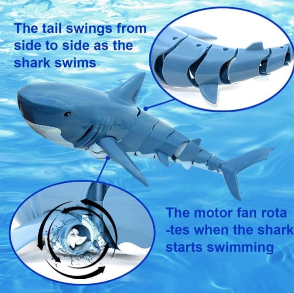 Pack of 03 - Kid Mini Rc Shark Toy