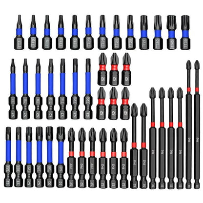 Pack Of 02 - 80-Piece Magnetic Impact Nut Driver Set Metric & SAE