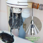 Pack Of 03 - 💥Sewer Cleaning Tool High-pressure Nozzle ( Pipes Included)