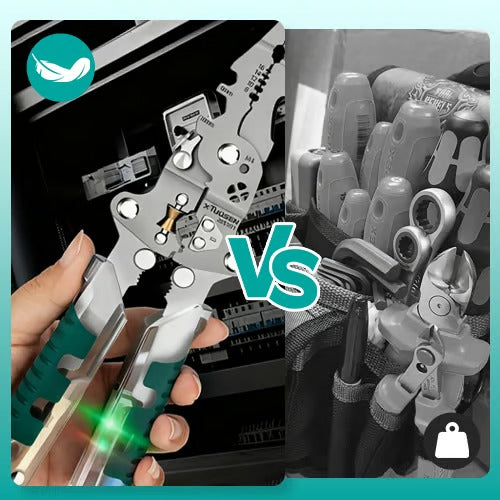 Pack Of 02 - Why Smart Electricians Are Replacing 20 Tools With This Single Chrome Vanadium Steel Device